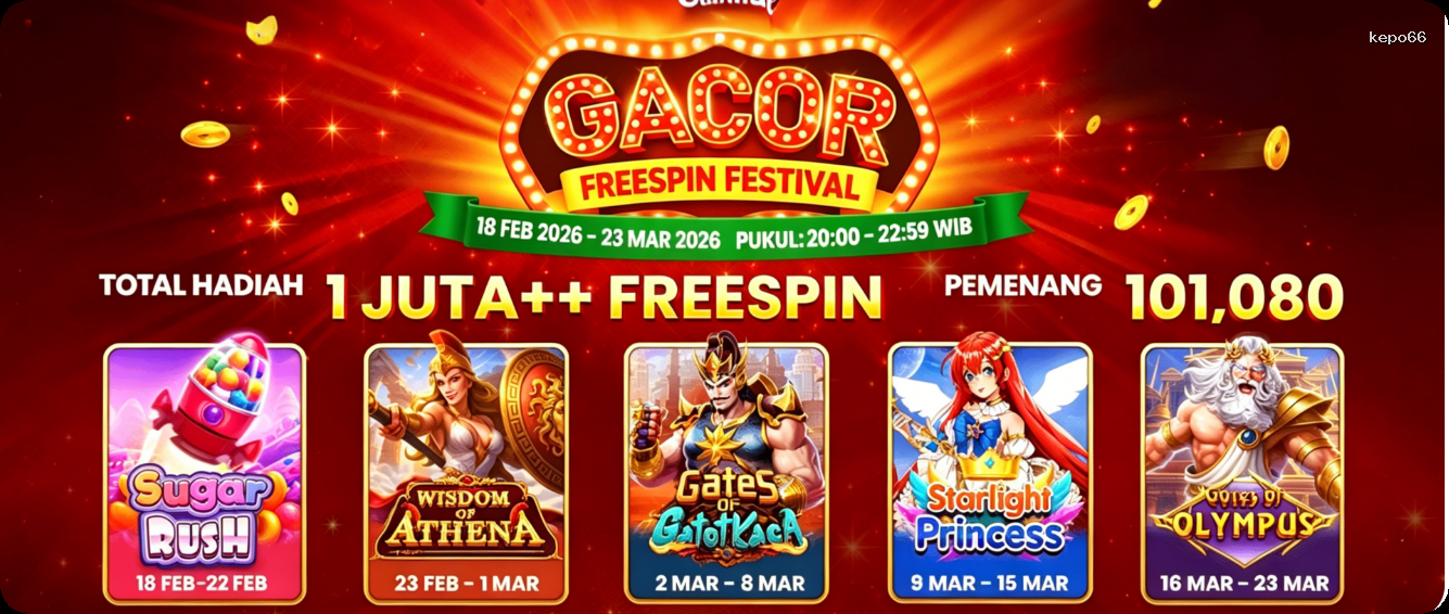 Login kepo66 Sekarang Bonus Melimpah